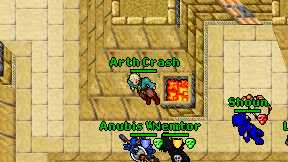 Arth Crash on screen