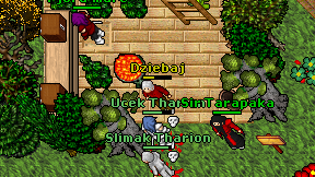 Dziebaj on screen