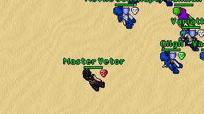 Master Vetor on screen