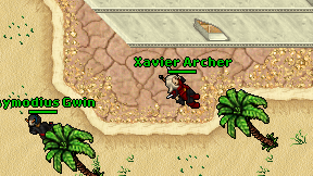 Xavier Archer on screen