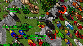 Prosty Rastaman on screen