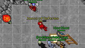 Jason of Inferno on screen