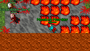 Monkey Murder on screen