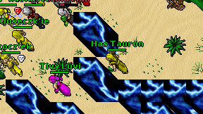 Has Tauron on screen