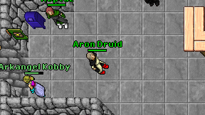 Aron Druid on screen