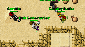 Duh Governator on screen