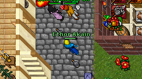 Ethor Akain on screen