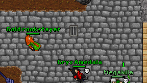 Gold rookstayer on screen
