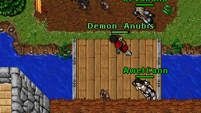 Demon-Anubis on screen