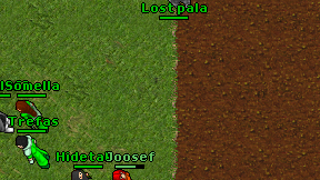 Lost pala on screen