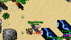 Quattron on screen