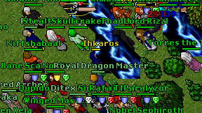 Ihkaros on screen