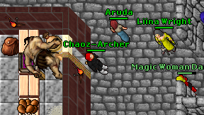 Chaoz-Archer on screen