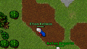Astas Argorin on screen