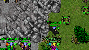 Tizzeel on screen