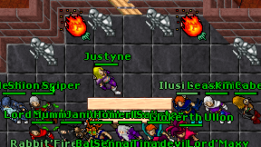 Justyne on screen