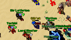 Gib'ek on screen