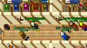 Dark Monk on screen