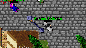 Arcum Delocko on screen