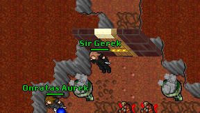 Sir Gerek on screen