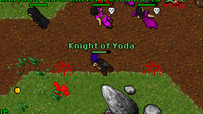 Knight of Yoda on screen