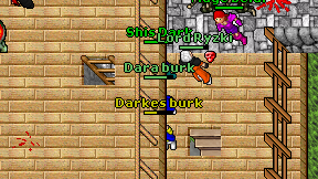 Darkes burk on screen