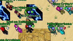 Fii Defender on screen
