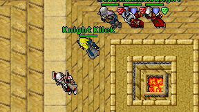 Knight Kilek on screen
