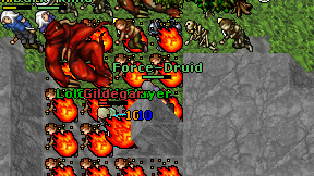 Force-Druid on screen
