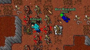 Gloud on screen