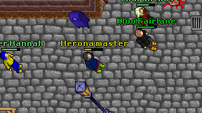 Herona master on screen