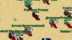 Fantasy Fream on screen