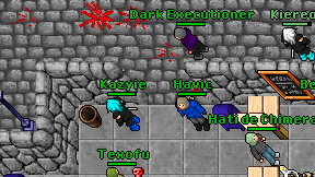 Dark Executioner on screen