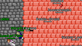 Rokin-Druid on screen