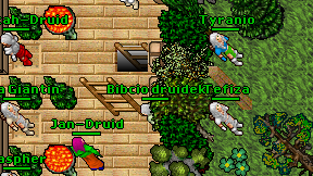 Bibcio druidek on screen