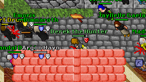 Derek the Hunter on screen