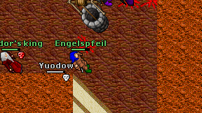 Engelspfeil on screen