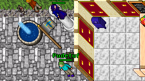 Pudetuf on screen