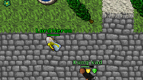 Lord Neron on screen