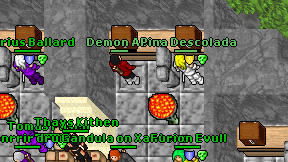 Demon Aern on screen