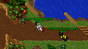 Lord Araborn on screen