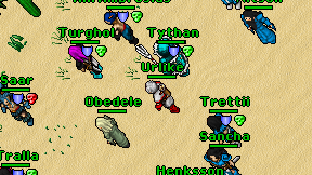 Urlike on screen
