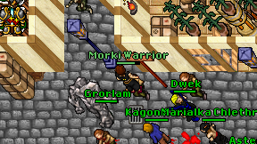 Morki Warrior on screen