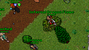 Infernal Dragon Flame on screen