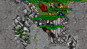 Dark Vegetto on screen