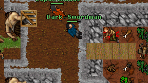 Dark-Swordman on screen