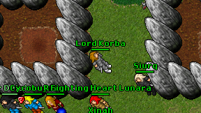 Lord Korba on screen