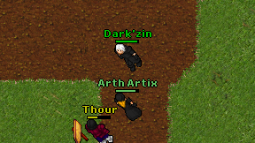 Dark'zin on screen