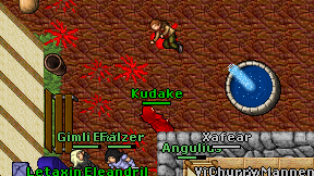 Kudake on screen