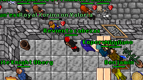 Revienta cabezas on screen